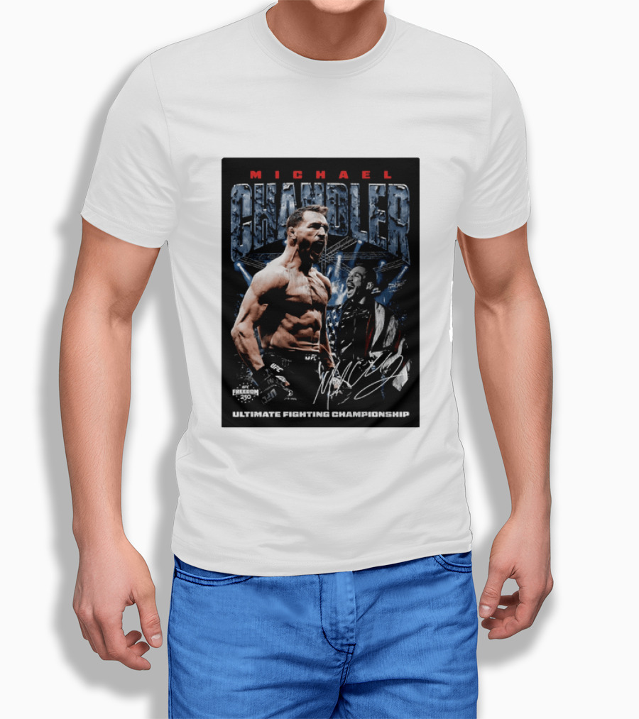 Michael Chandler UFC Ultimate Fighting Championship Freedom 250 T-Shirt