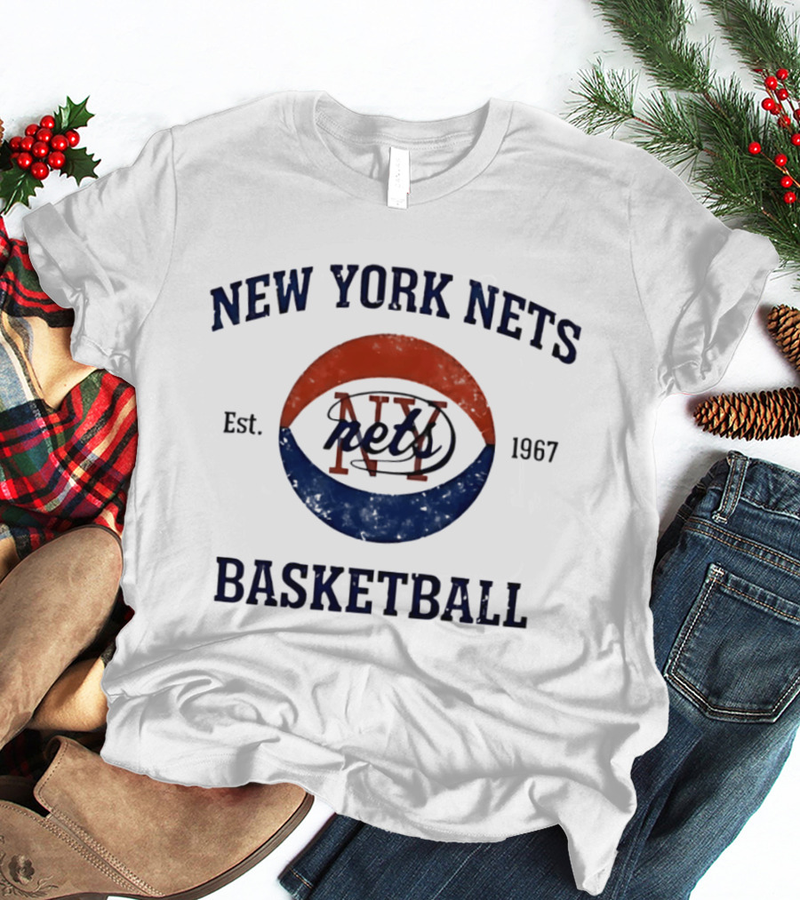 New York Nets Basketball Est 1967 NY T-Shirt
