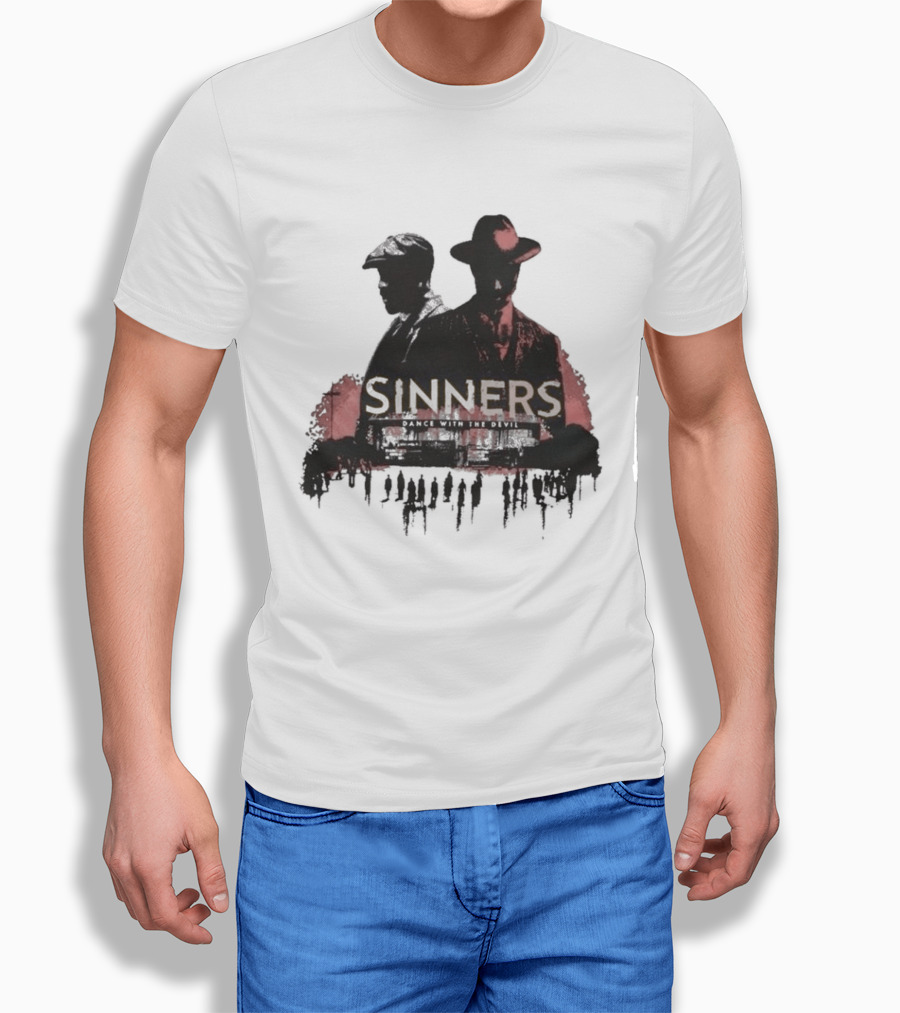 Halloween Horror Nights 2026 Sinners Mysterious Duo In Shadowy Red T-Shirt