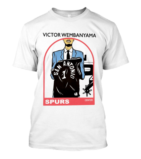 Victor Wembanyama San Antonio Spurs Number 1 T-Shirt