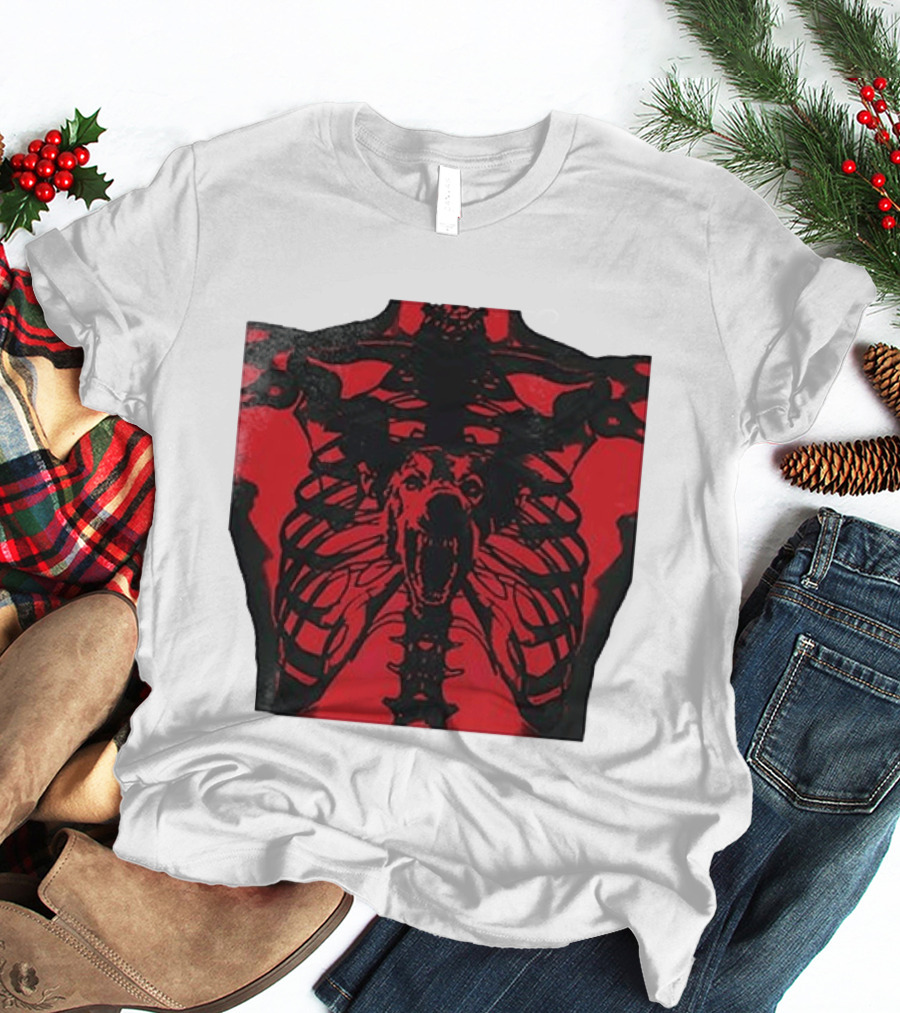 Punfest Told Y'all I Got That Dog In Me Skeleton Dog X Ray T-Shirt