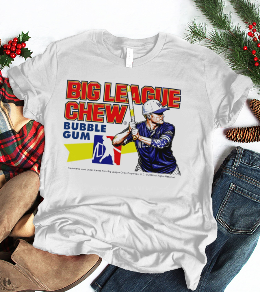 Big League Chew Bubble Gum Baseball Player Kyle Schultz T-Shirt