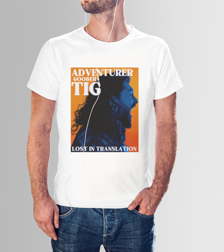 Adventurer Goober Tig Lost In Translation Vibrant Profile T-Shirt