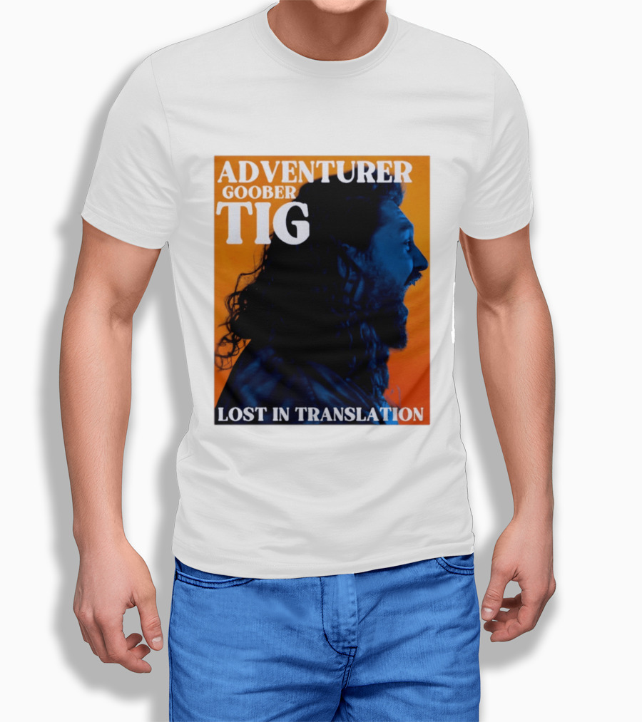 Adventurer Goober Tig Lost In Translation Vibrant Profile T-Shirt