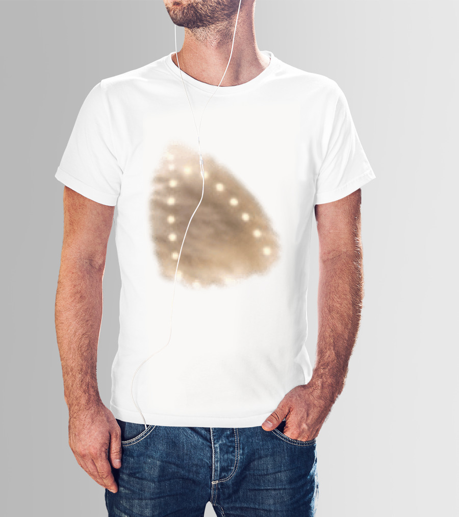 Peep Szczesny Iron Burnt Circle Light Shell T-Shirt