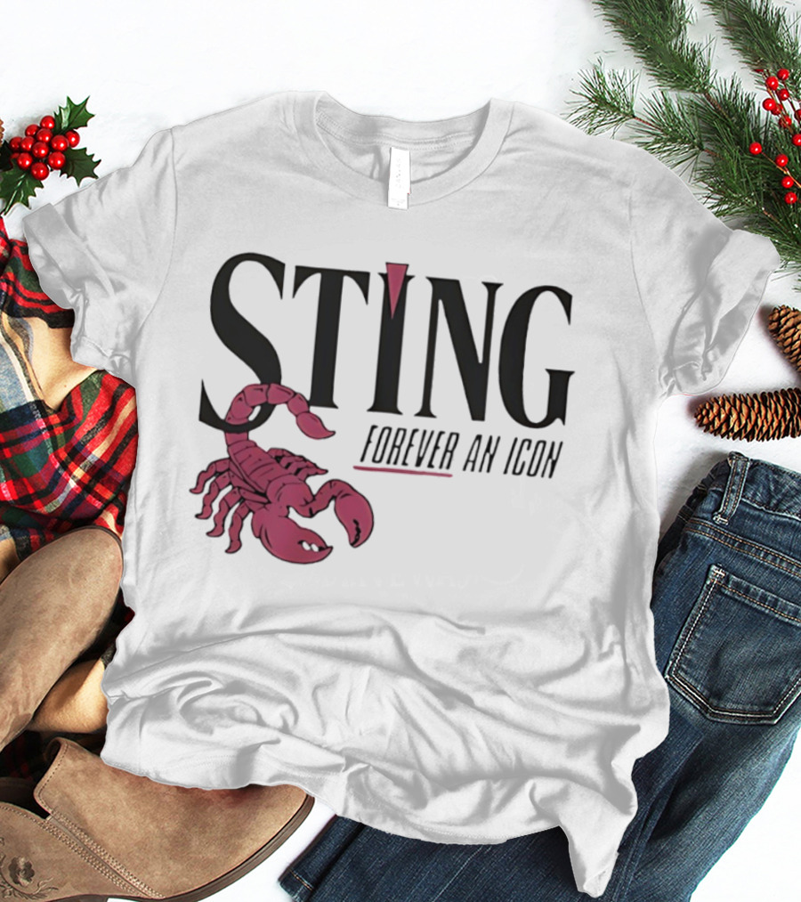 STING Forever An Icon Scorpion T-Shirt