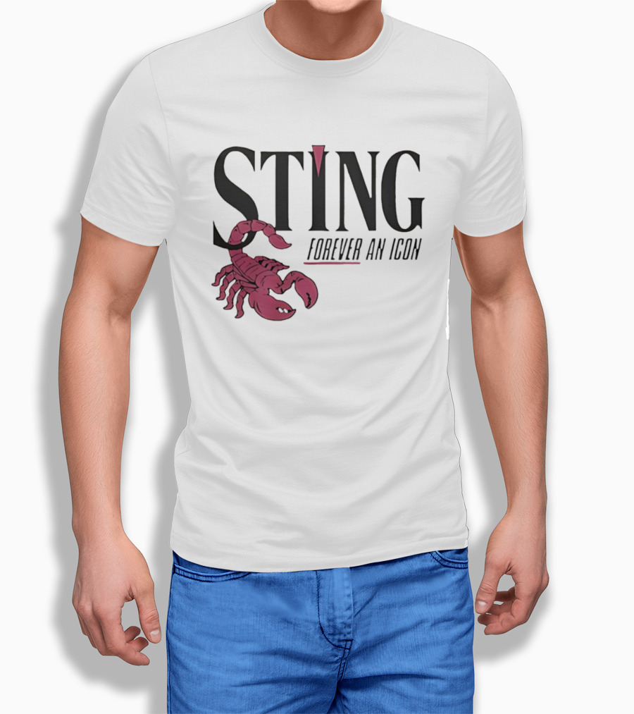 STING Forever An Icon Scorpion T-Shirt