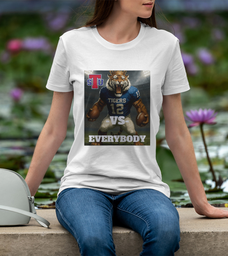Tennessee State Tigers Football Vs Everybody Fierce Mascot Sports Rivalry T-Shirt