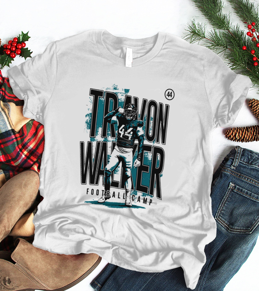 Travon Walker 44 Jacksonville Football Camp T-Shirt