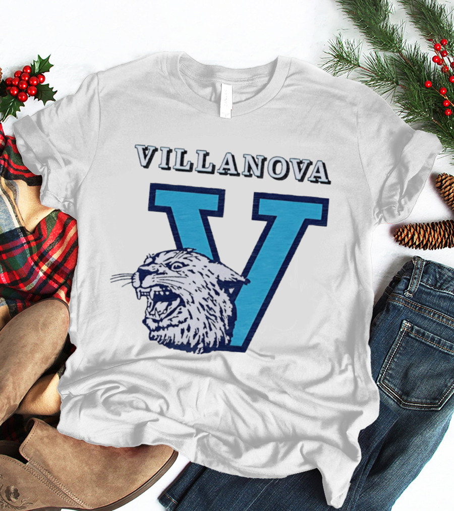 Villanova Wildcats Basketball V Logo 2026 T-Shirt