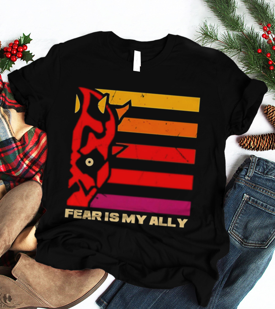 Darth Maul Fear Is My Ally Star Wars T-Shirt