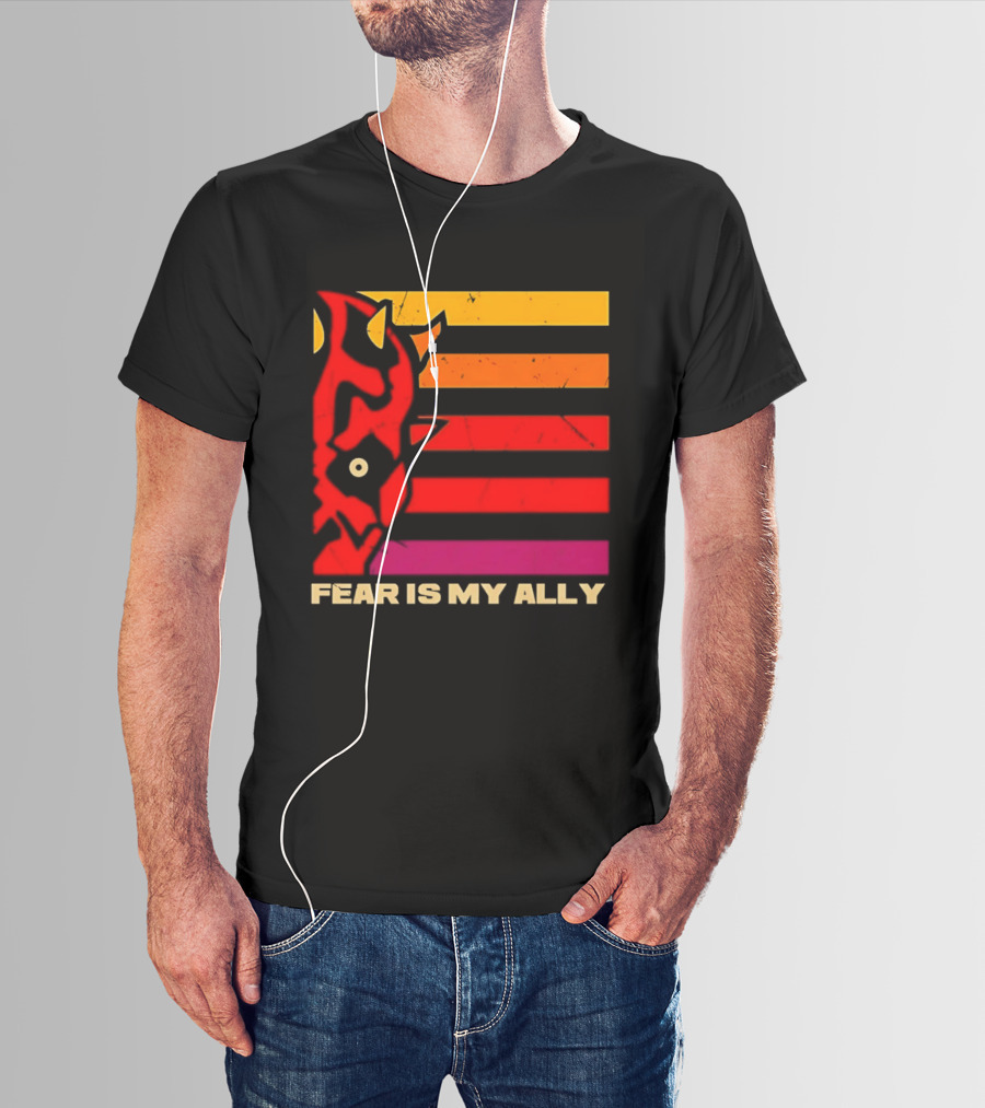 Darth Maul Fear Is My Ally Star Wars T-Shirt