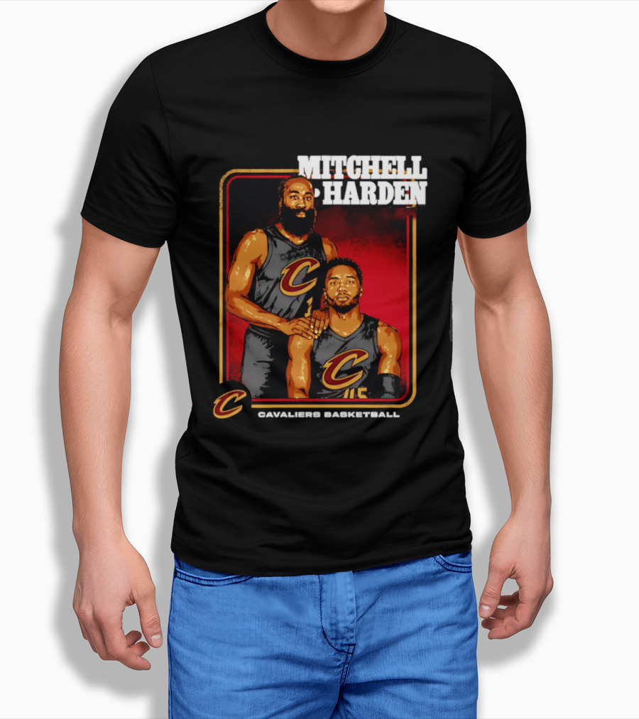 Mitchell Harden Cleveland Cavaliers Step Brothers 2026 T-Shirt