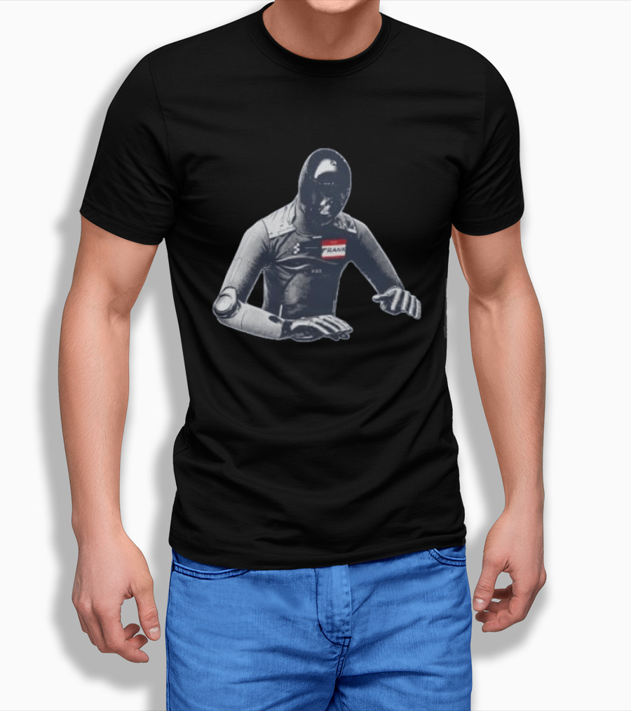 Figure F.03 Robot Frank Visor Simulation T-Shirt