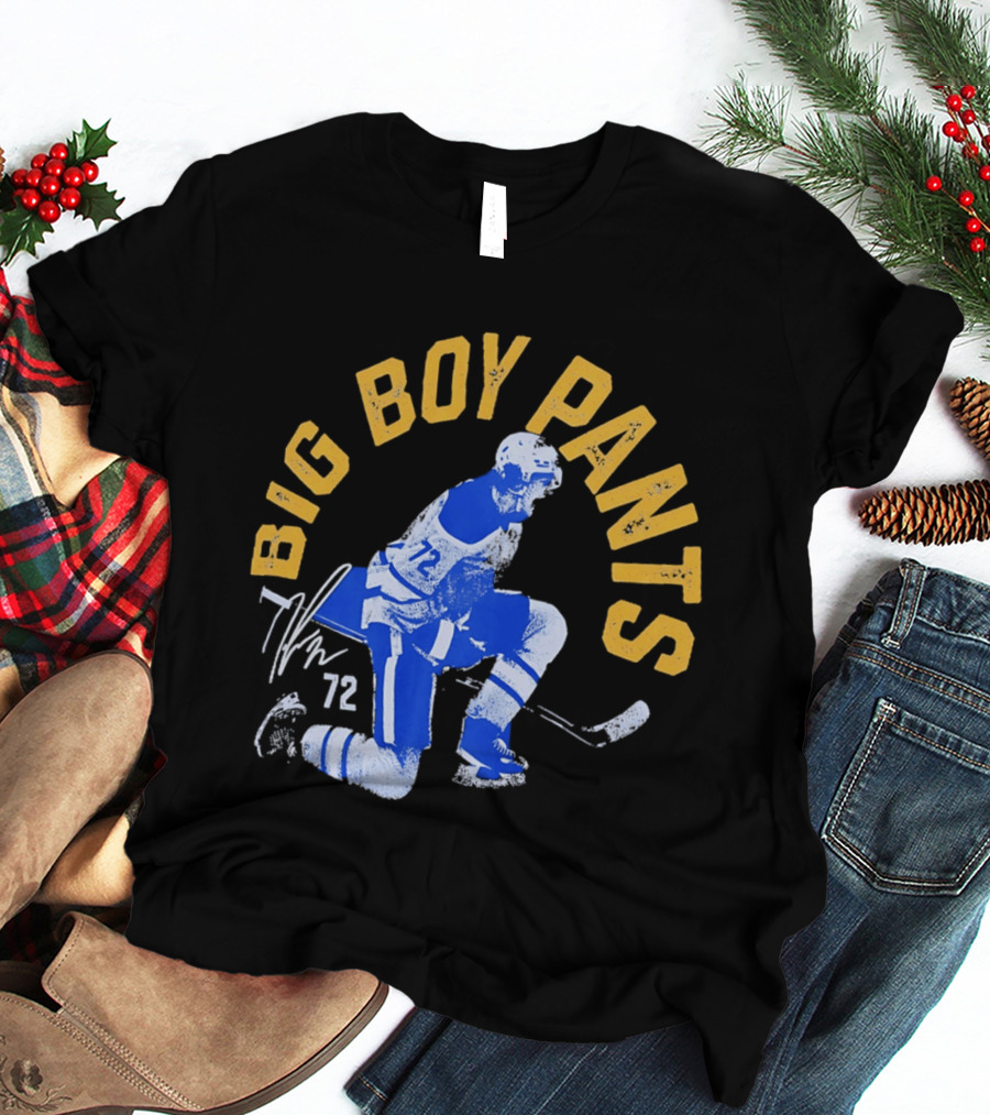 Buffalo Sabres Tage Thompson Big Boy Pants 72 Hockey T-Shirt
