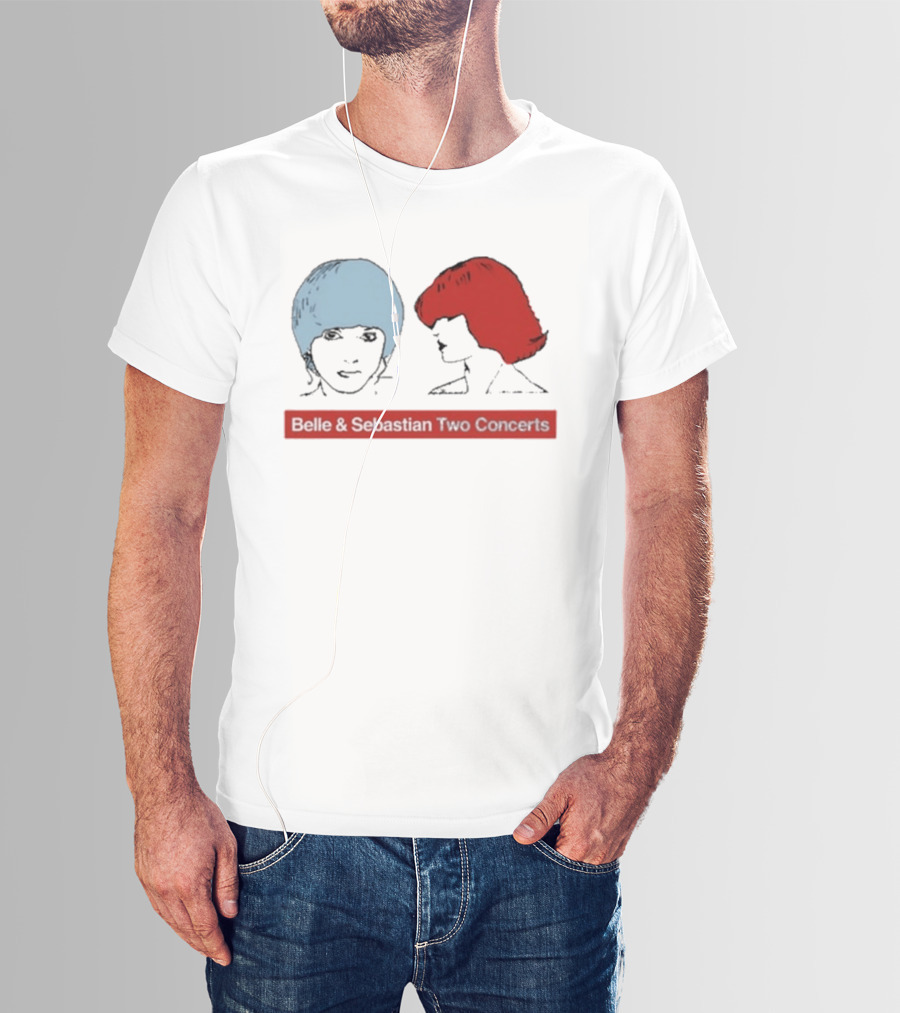 Belle And Sebastian Two Concerts New York Tour 5 22 26 T-Shirt