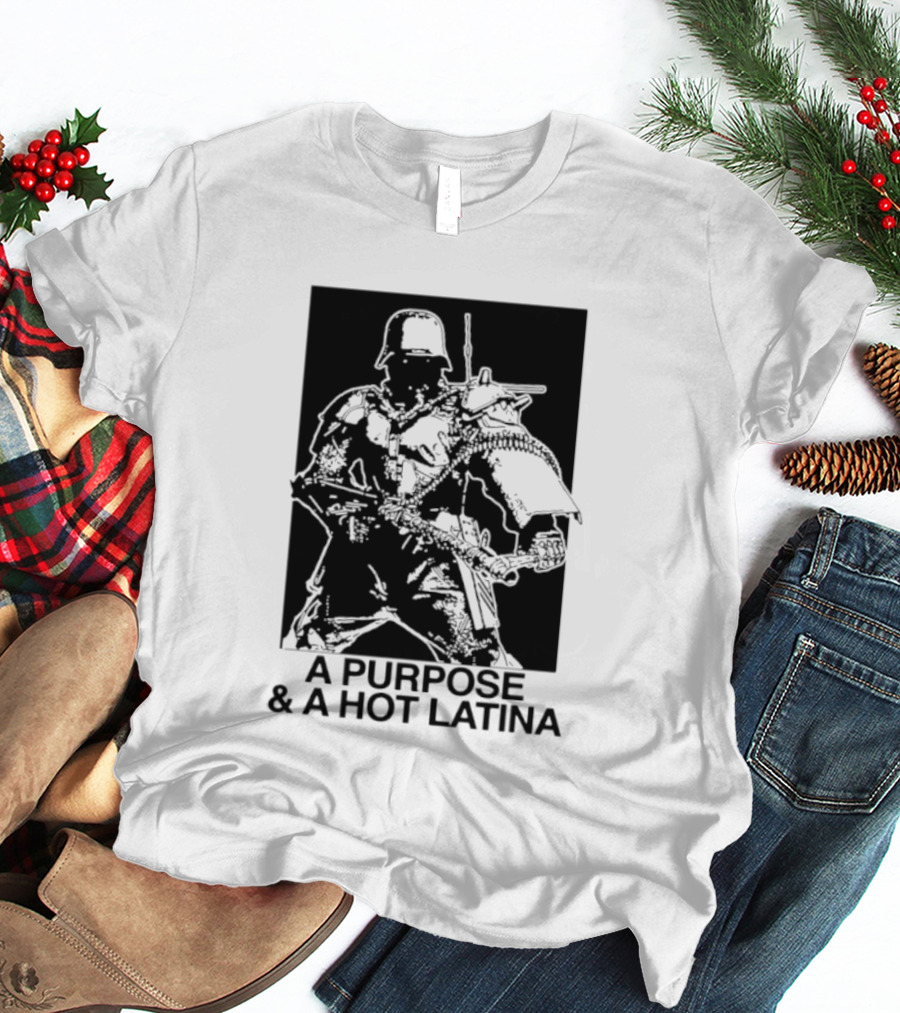 Kerberos Panzer Cops A Purpose And A Hot Latina T-Shirt