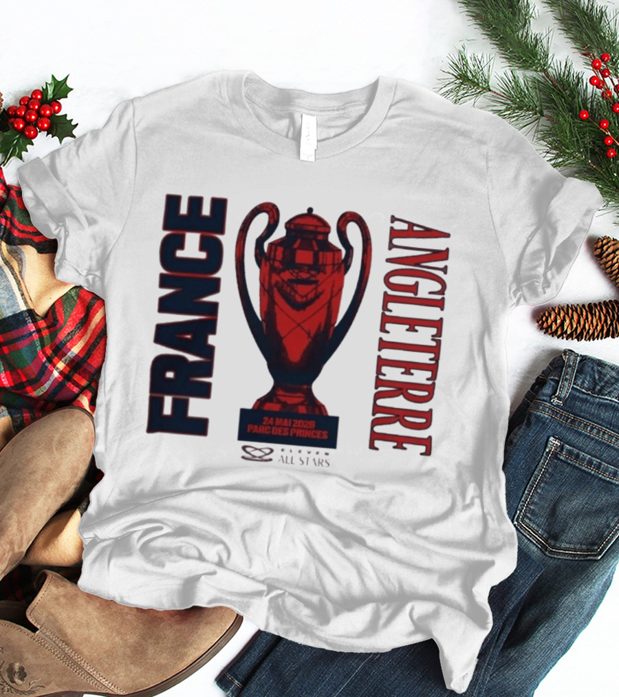 France Angleterre 24 Mai 2026 Parc Des Princes All Stars T-Shirt