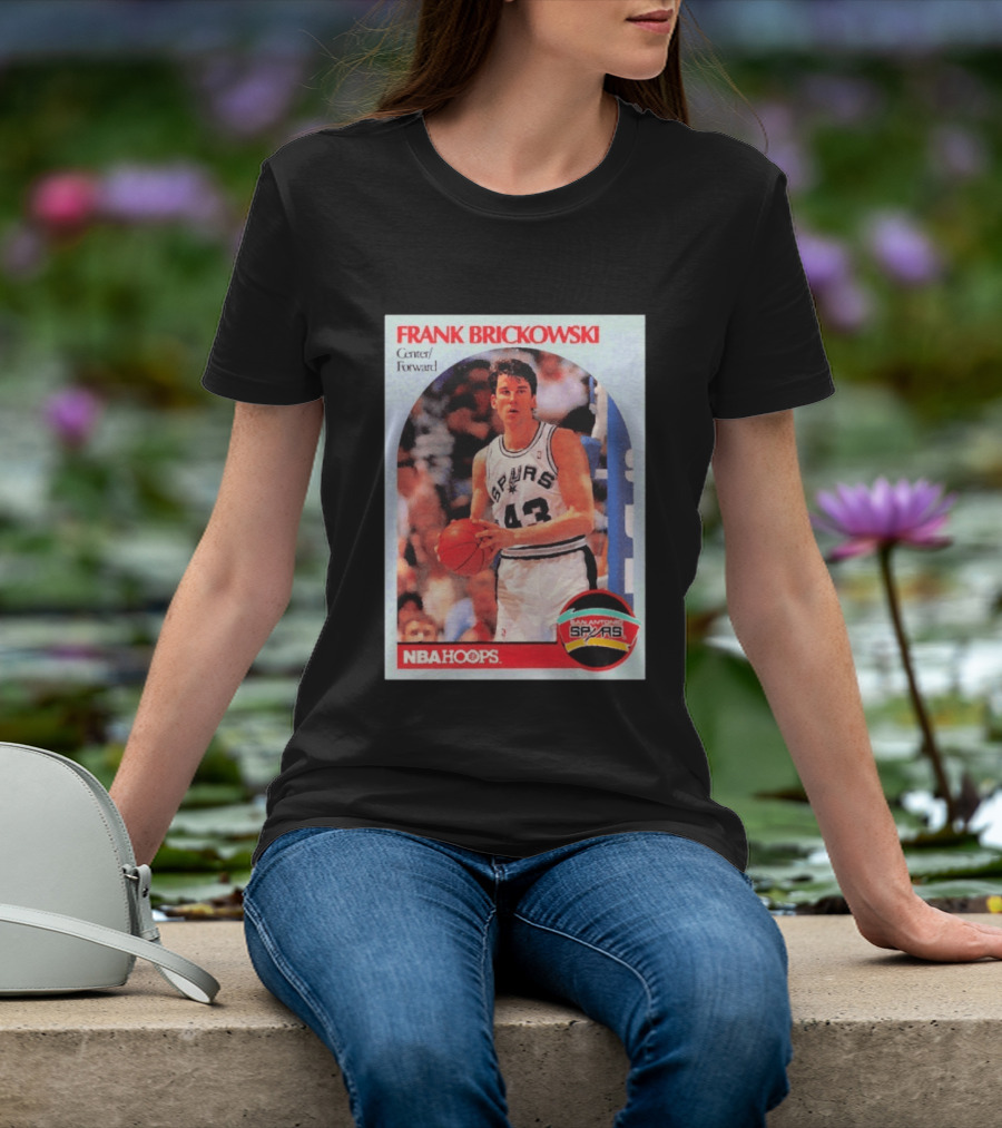 Frank Brickowski Center Forward San Antonio Spurs NBA Hoops T-Shirt
