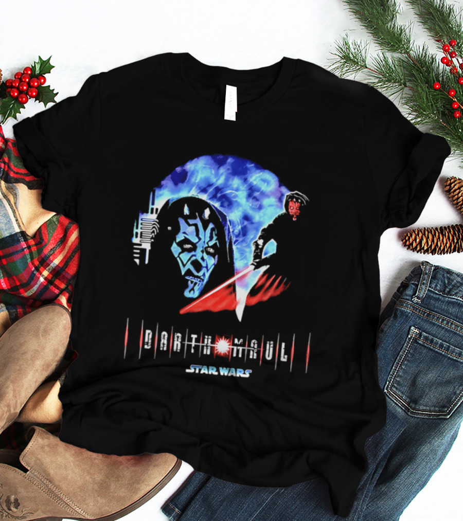 Darth Maul Star Wars Mandalorian Grogu World Premiere T-Shirt
