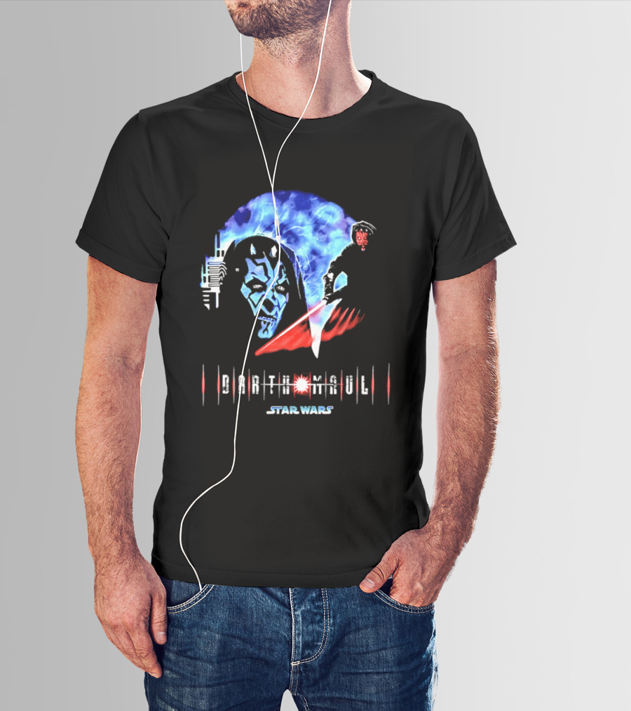 Darth Maul Star Wars Mandalorian Grogu World Premiere T-Shirt
