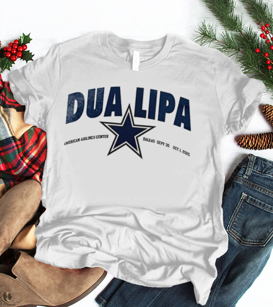 Dua Lipa Dallas Cowboys Arlington Stadium Concert Oct 23 T-Shirt