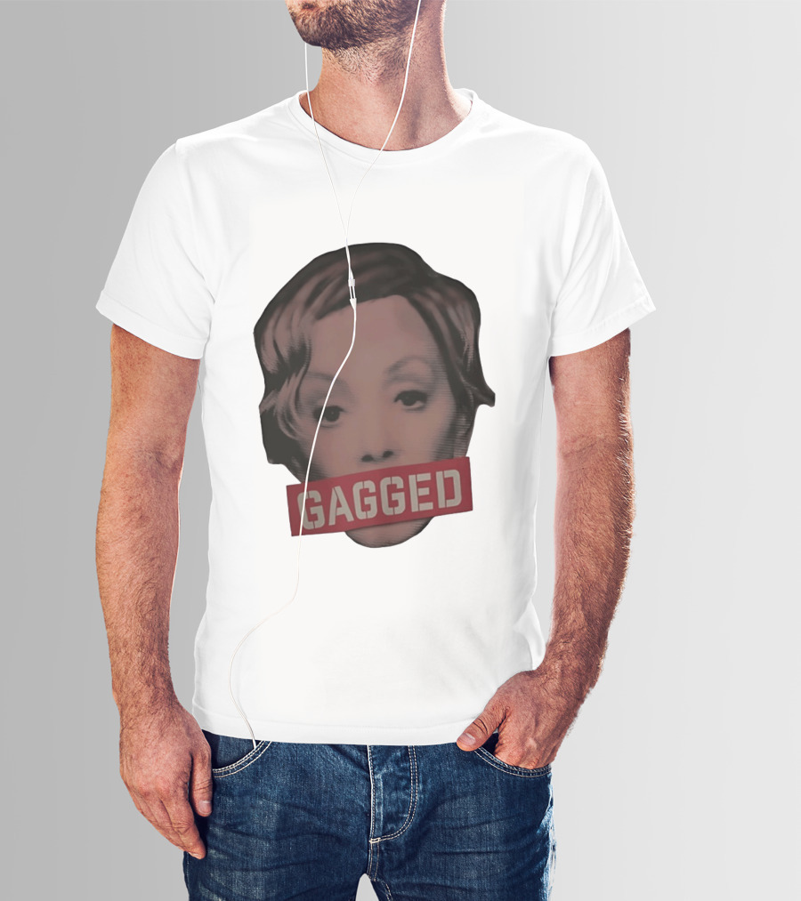 Deborah Vance Gagged Censored Mouth Retro Pop T-Shirt