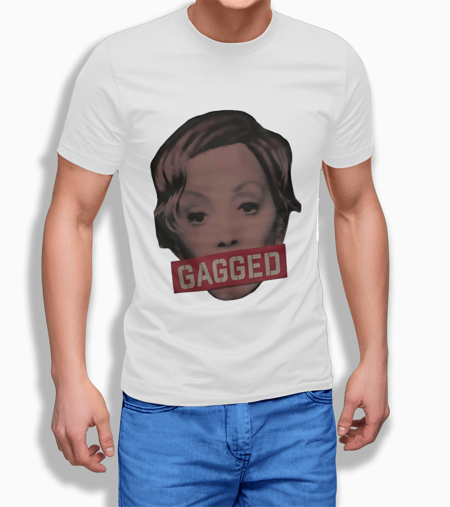 Deborah Vance Gagged Censored Mouth Retro Pop T-Shirt