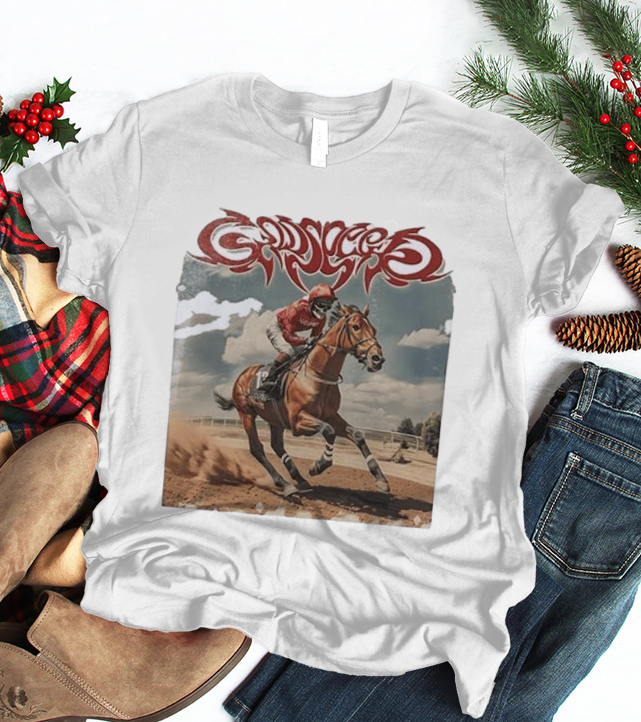 Godspeed Thoroughbred Racing Out Of Many One Bone T-Shirt