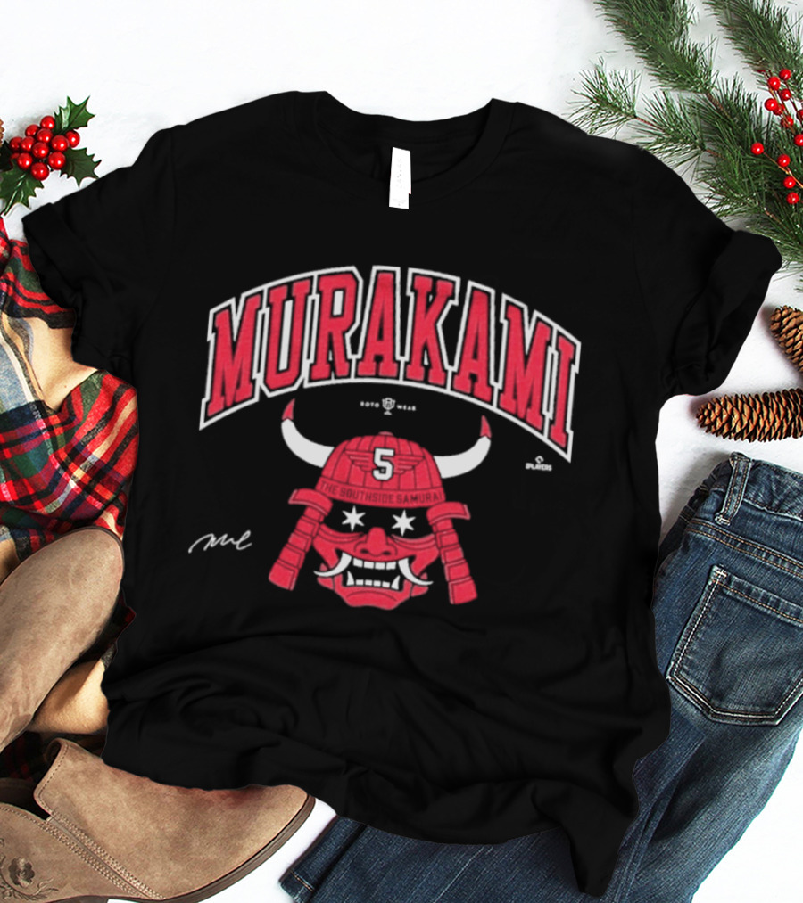 Murakami 5 Samurai Helmet Stars T-Shirt