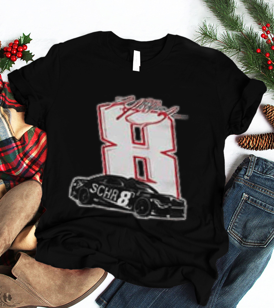 Because You Never Know When The Last One Is Kyle Busch Number 8 NASCAR Schrader Racing T-Shirt
