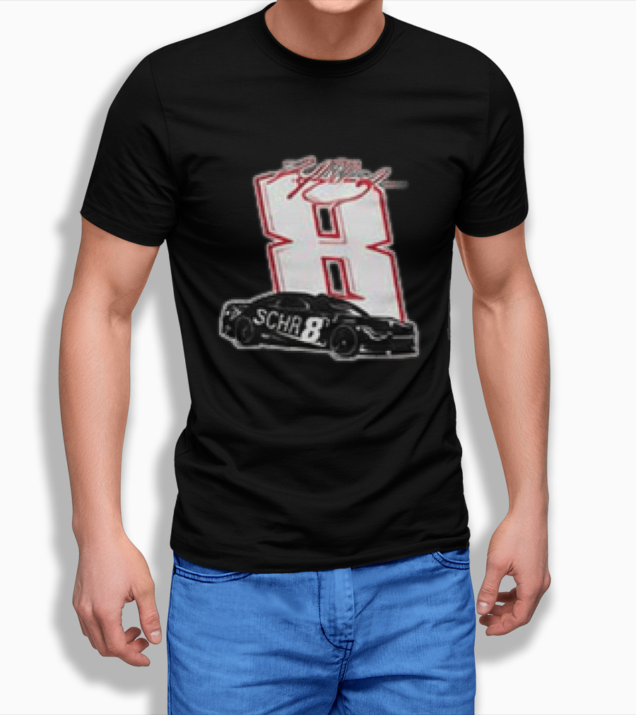 Because You Never Know When The Last One Is Kyle Busch Number 8 NASCAR Schrader Racing T-Shirt