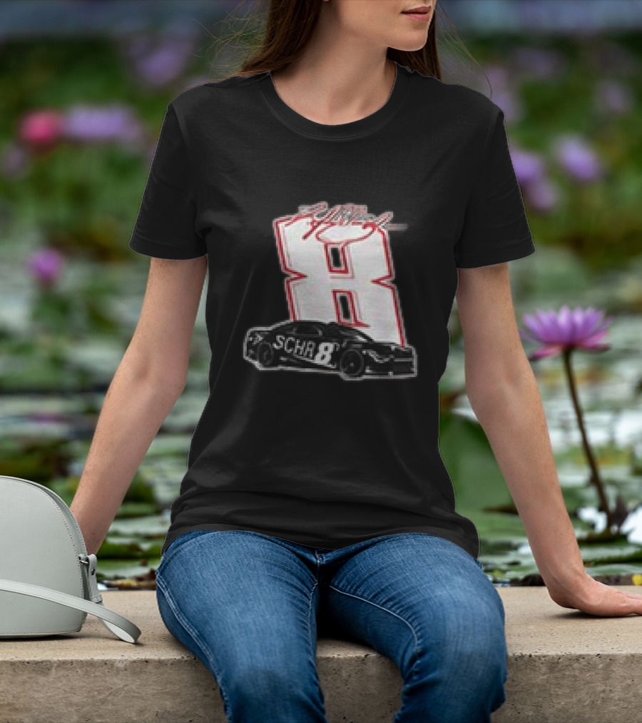 Because You Never Know When The Last One Is Kyle Busch Number 8 NASCAR Schrader Racing T-Shirt
