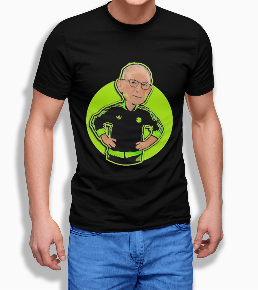 Martin O'Neill Nottingham Forest Manager Iconic Tracksuit T-Shirt