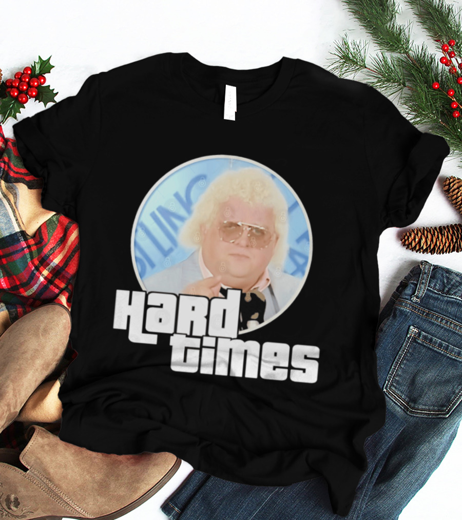 Dusty Rhodes Wrestling Icon Hard Times T-Shirt