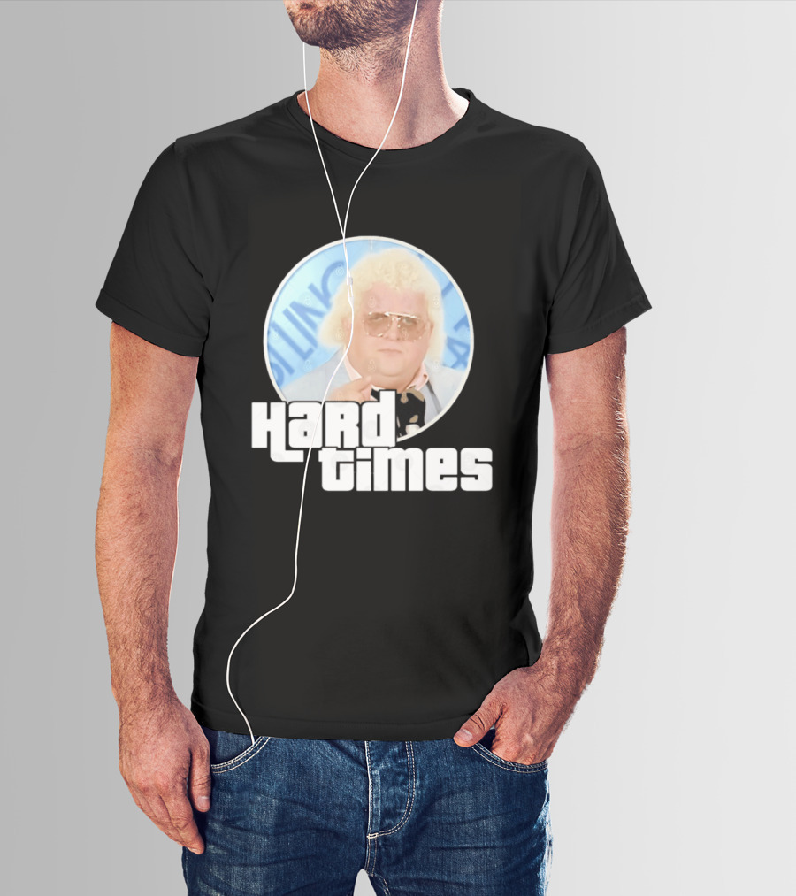Dusty Rhodes Wrestling Icon Hard Times T-Shirt
