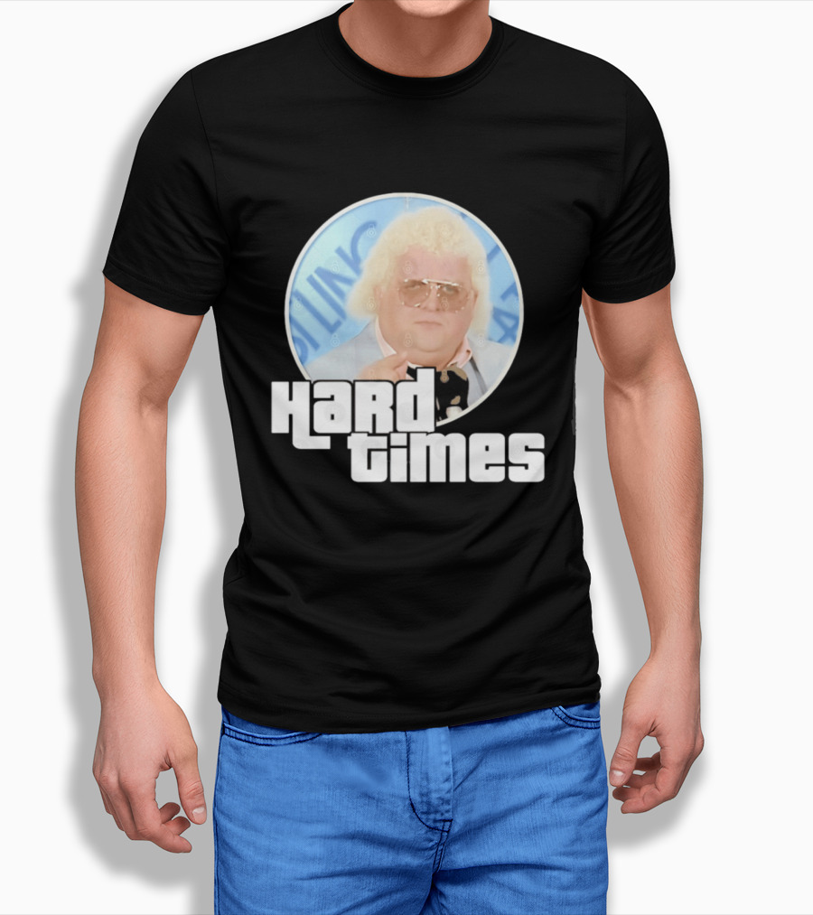 Dusty Rhodes Wrestling Icon Hard Times T-Shirt