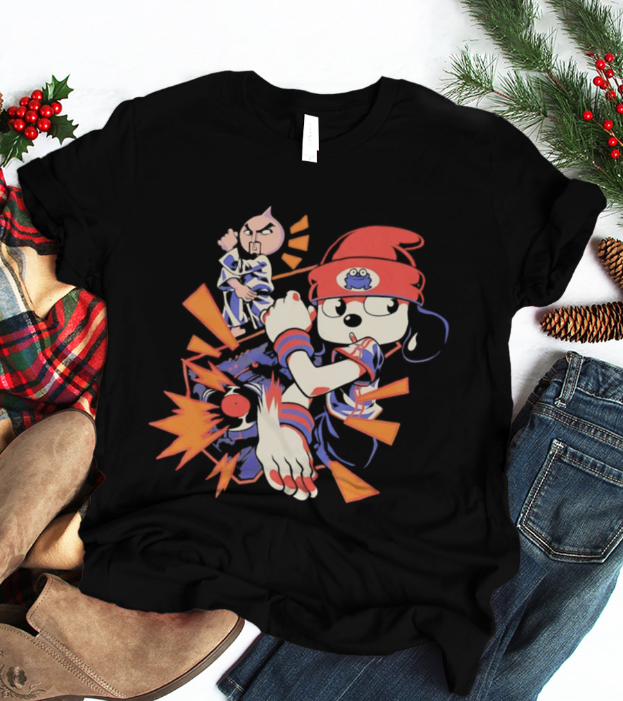 Ness Ninja EarthBound Smash Bros Battle Action T-Shirt