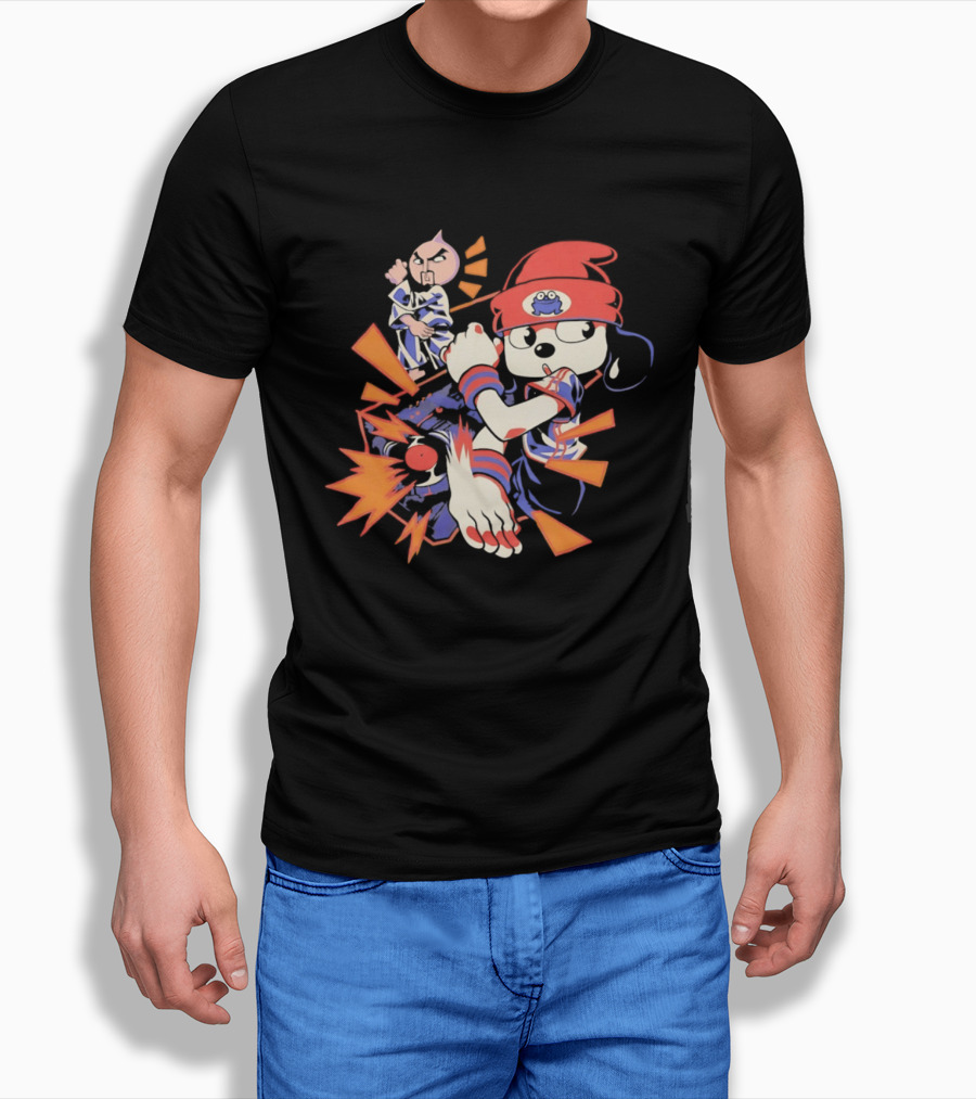 Ness Ninja EarthBound Smash Bros Battle Action T-Shirt