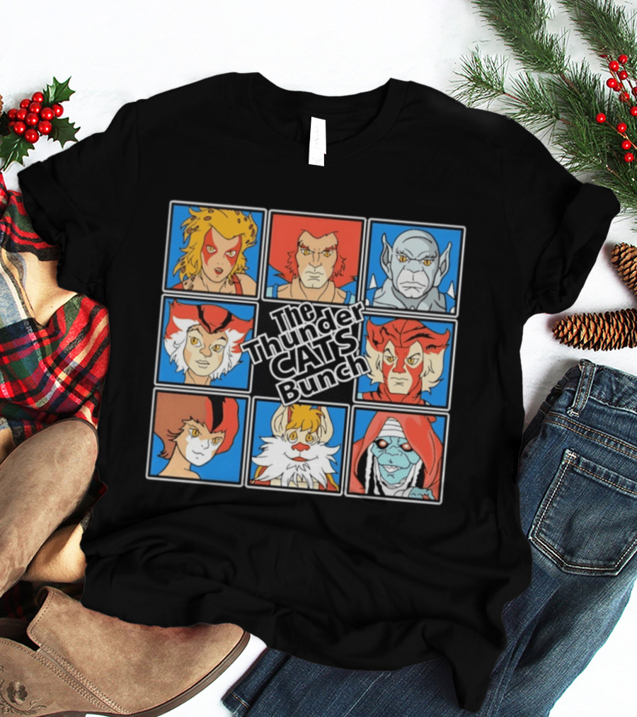 The ThunderCats Bunch Characters Classic Cartoon Collaboration T-Shirt