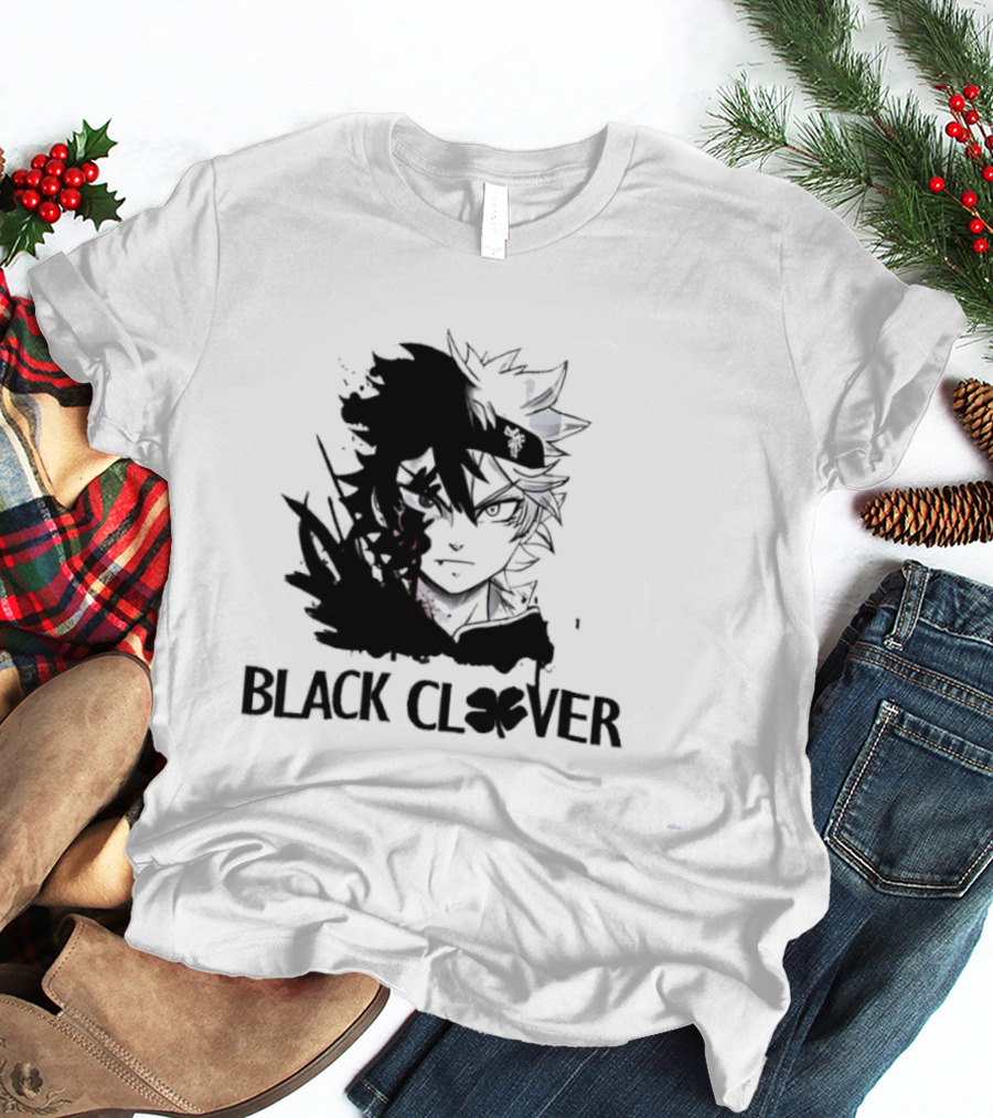 Black Clover Asta Split Demon Form Never Give Up Anime Manga 2026 Future Arc T-Shirt