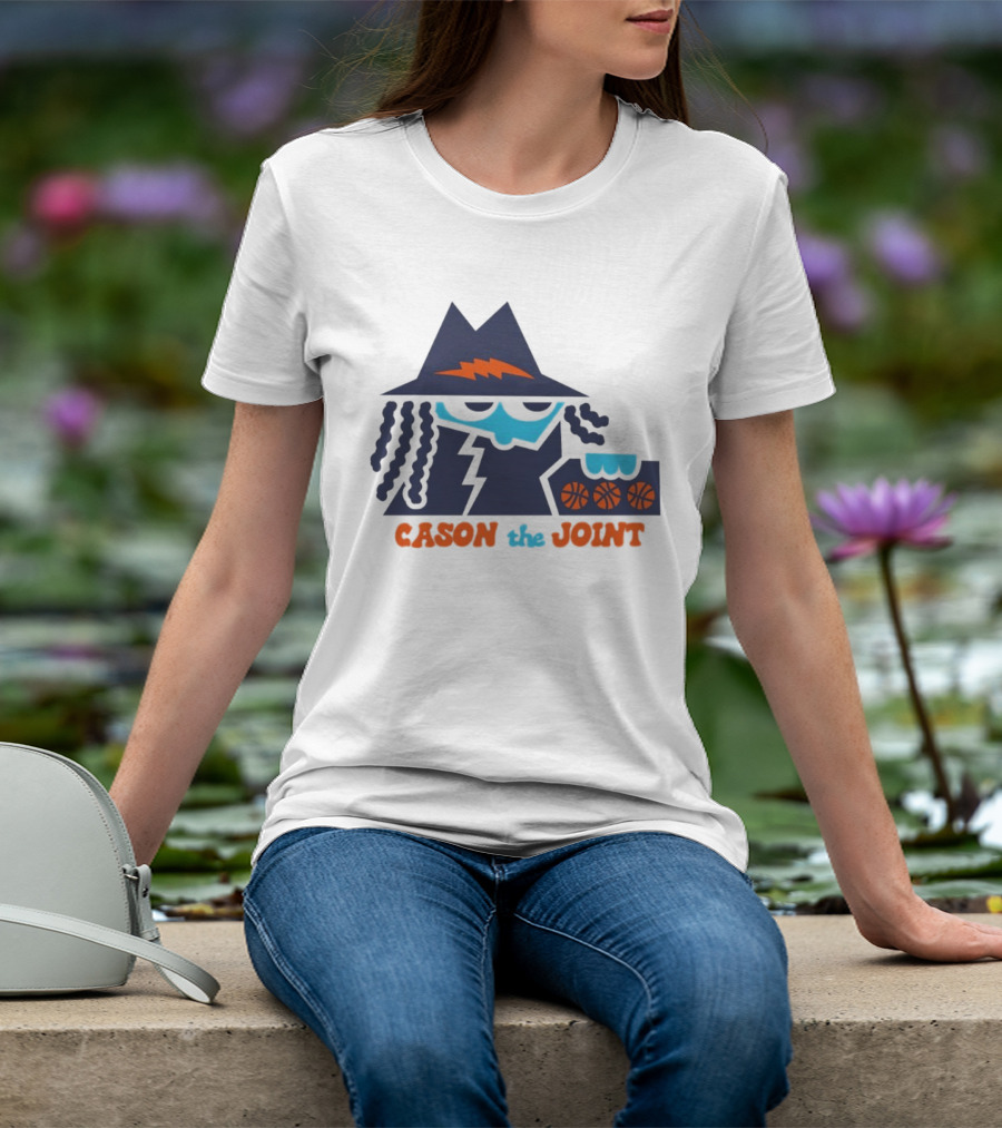Cason The Joint Lightning Bolt Hat Basketball Trio T-Shirt