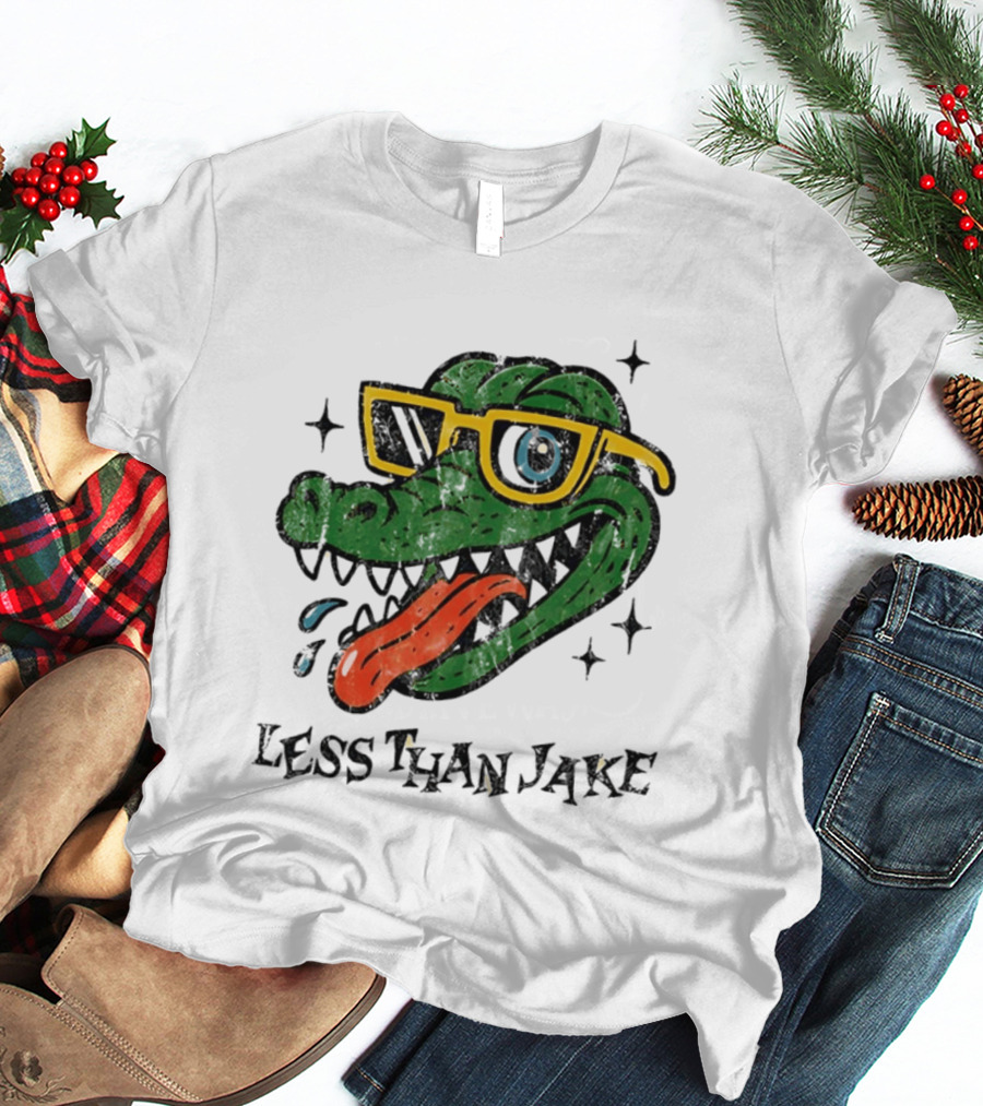 Less Than Jake Sunglasses Alligator T-Shirt