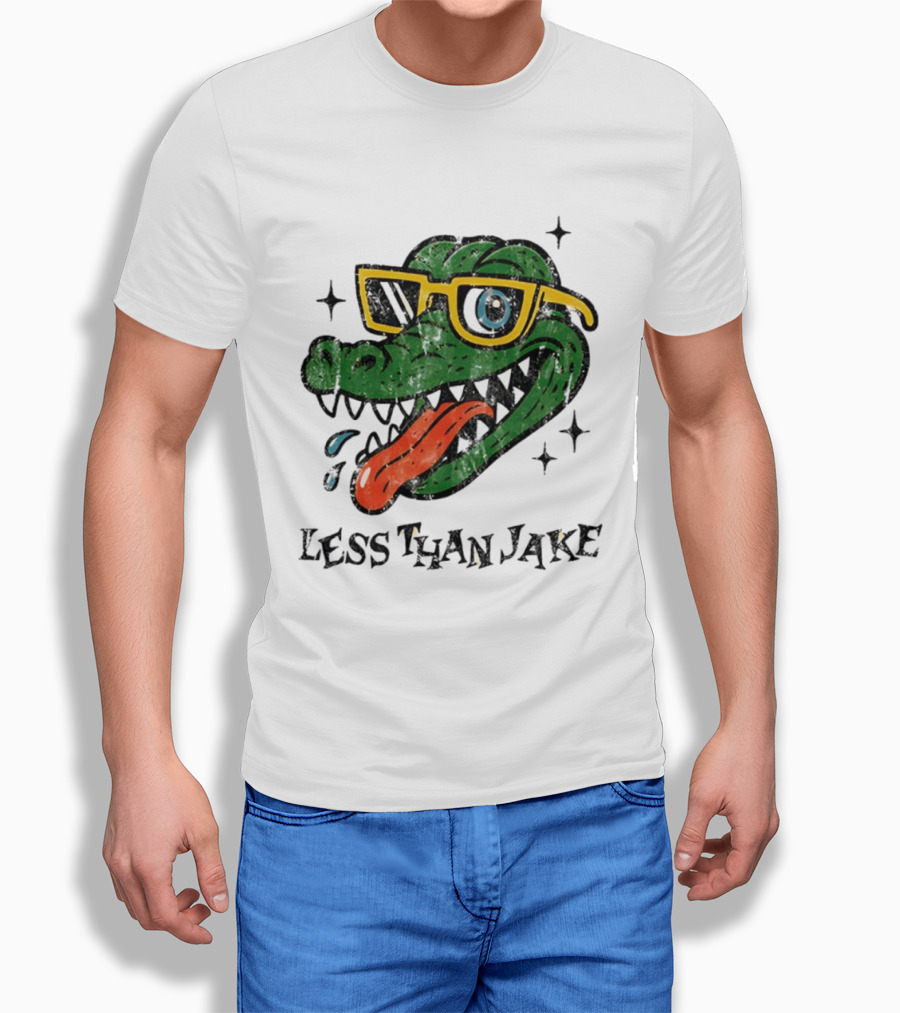 Less Than Jake Sunglasses Alligator T-Shirt