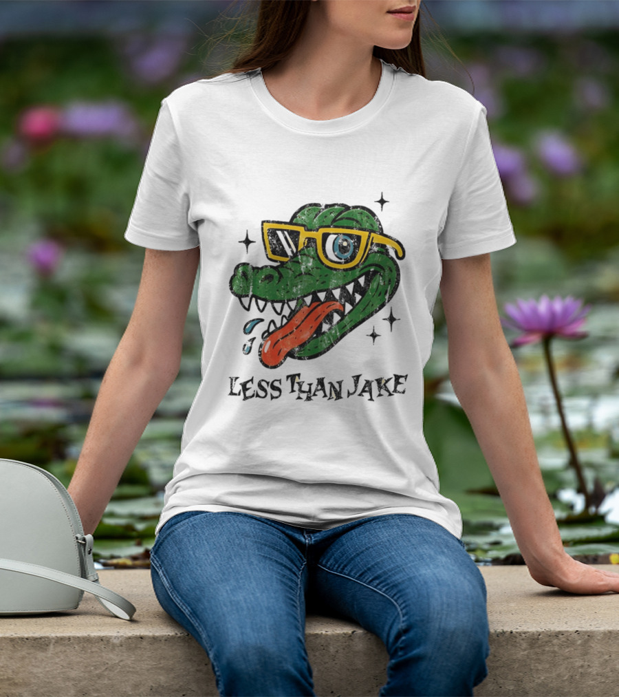 Less Than Jake Sunglasses Alligator T-Shirt