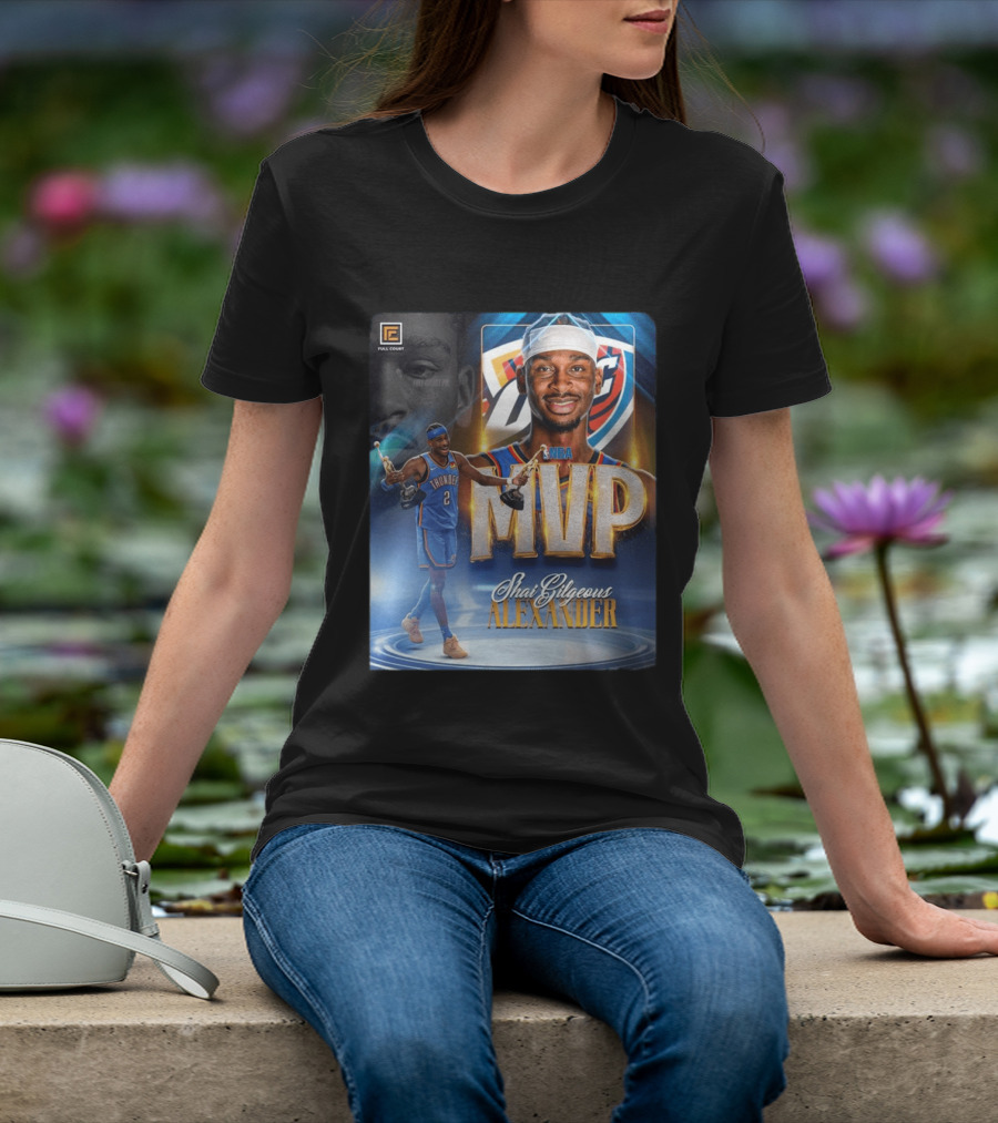 Shai Gilgeous Alexander MVP NBA 2024 Oklahoma City Thunder T-Shirt