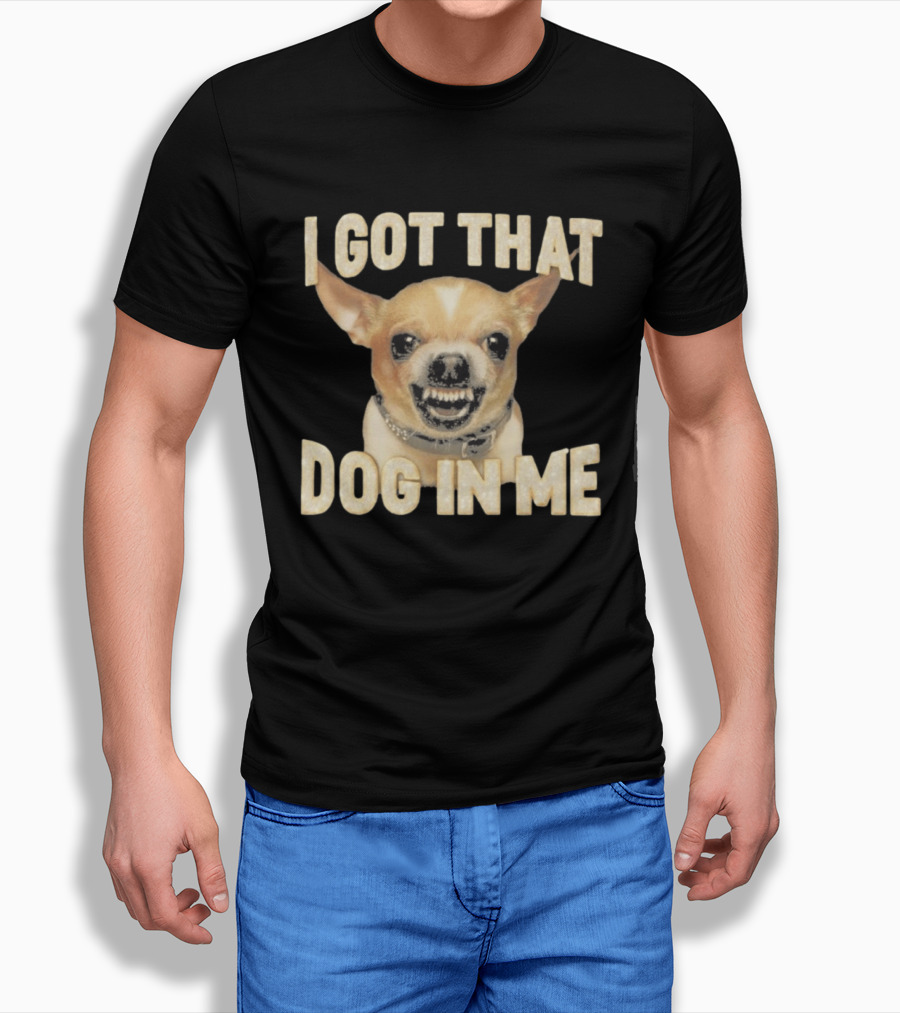 Kike Hernandez I Got That Dog In Me Chihuahua Face T-Shirt