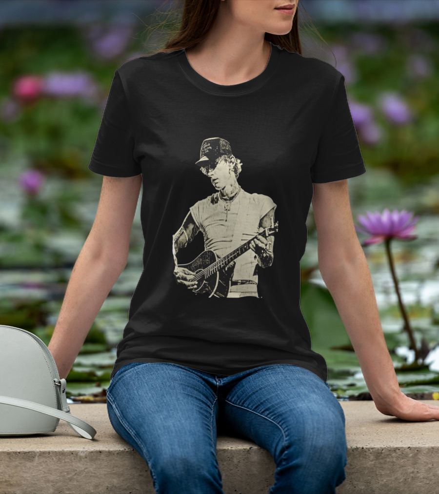 Machine Gun Kelly Americana Tour 2026 Vintage Guitar T-Shirt