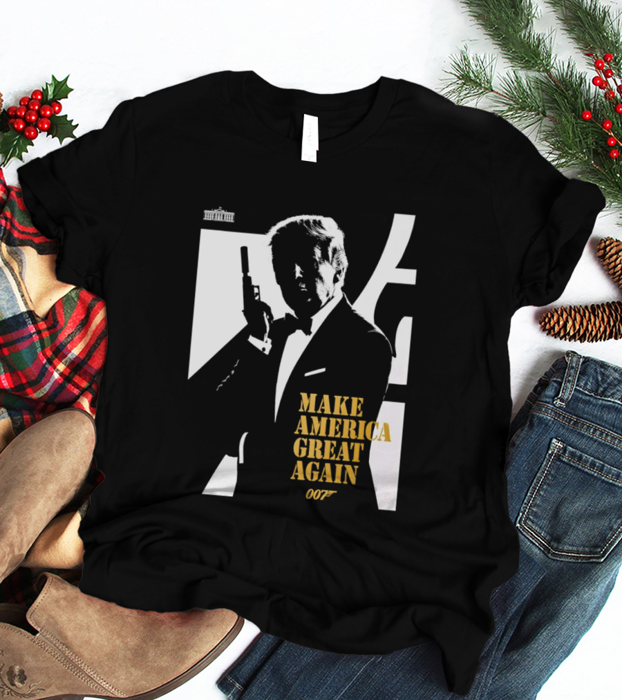Trump 007 Make America Great Again Bond T-Shirt