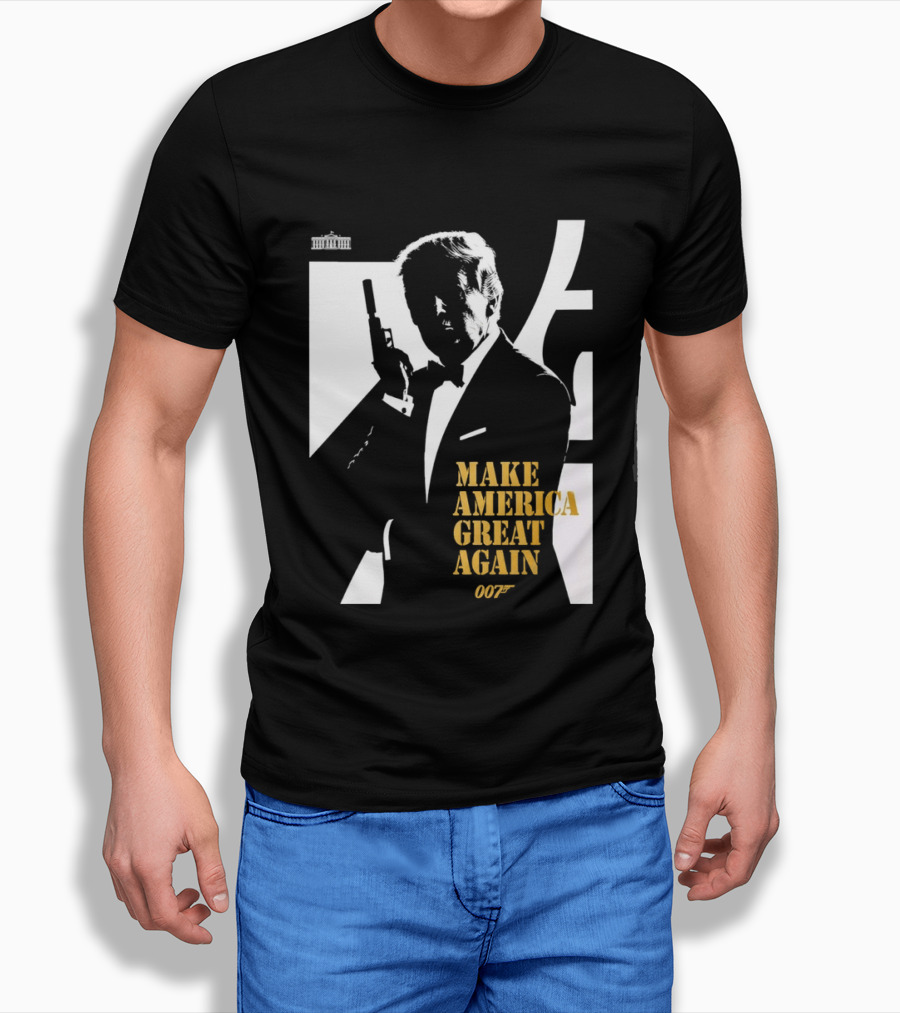 Trump 007 Make America Great Again Bond T-Shirt